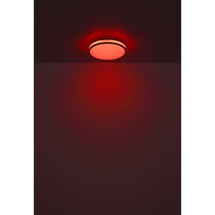Globo - Plafón LED RGBW regulable LED/18W/230V 2700-6000K + control remoto