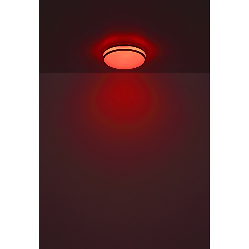 Globo - Plafón LED RGBW regulable LED/18W/230V 2700-6000K + control remoto