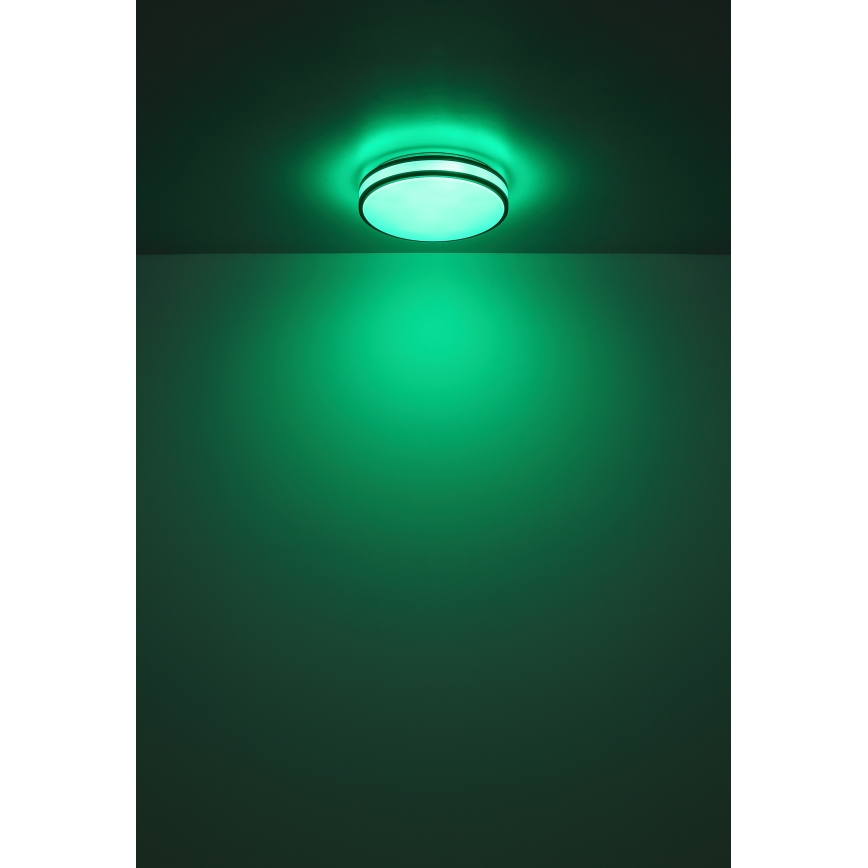 Globo - Plafón LED RGBW regulable LED/18W/230V 2700-6000K + control remoto