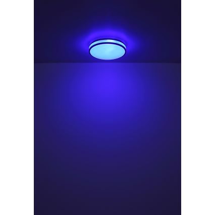 Globo - Plafón LED RGBW regulable LED/18W/230V 2700-6000K + control remoto