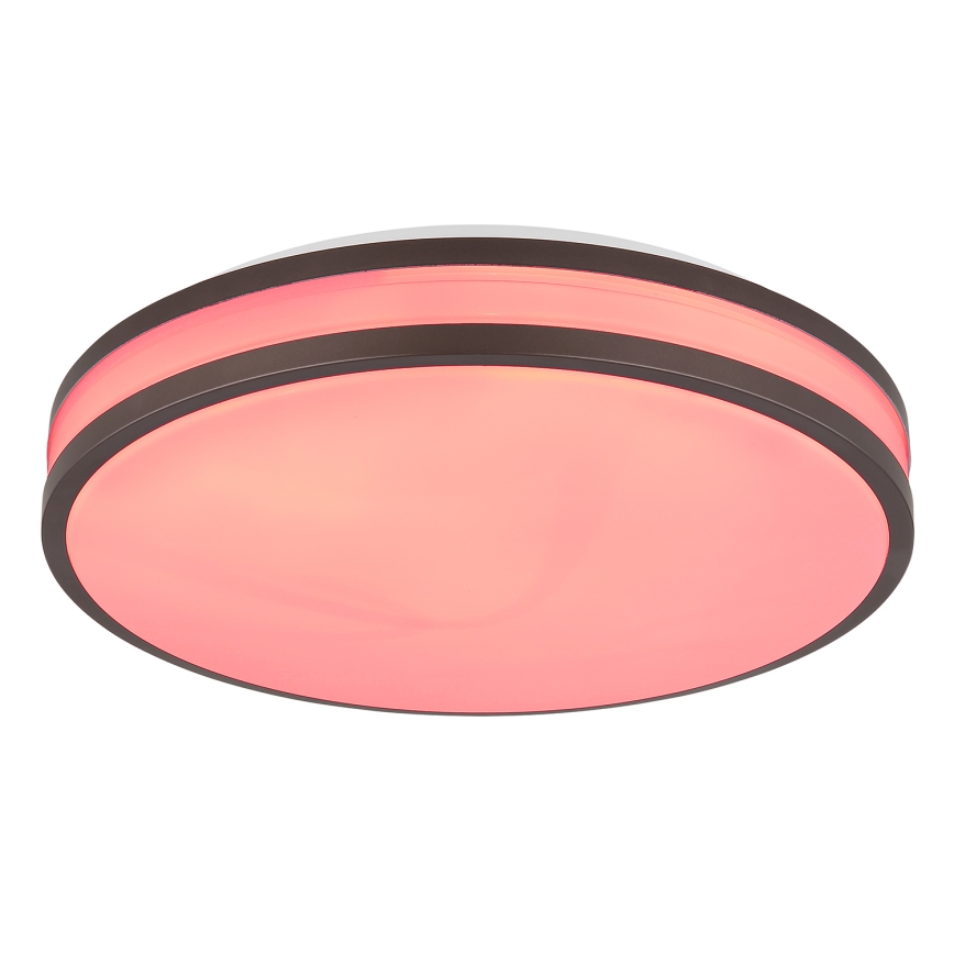Globo - Plafón LED RGBW regulable LED/18W/230V 2700-6000K + control remoto