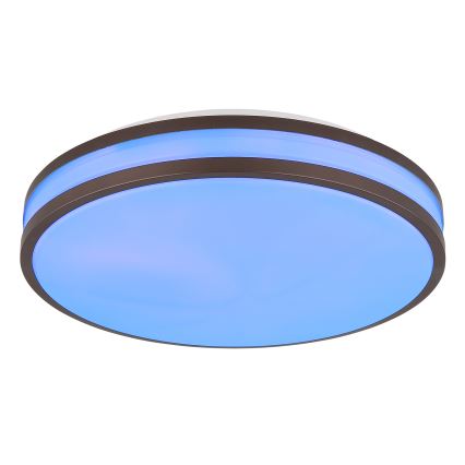 Globo - Plafón LED RGBW regulable LED/18W/230V 2700-6000K + control remoto
