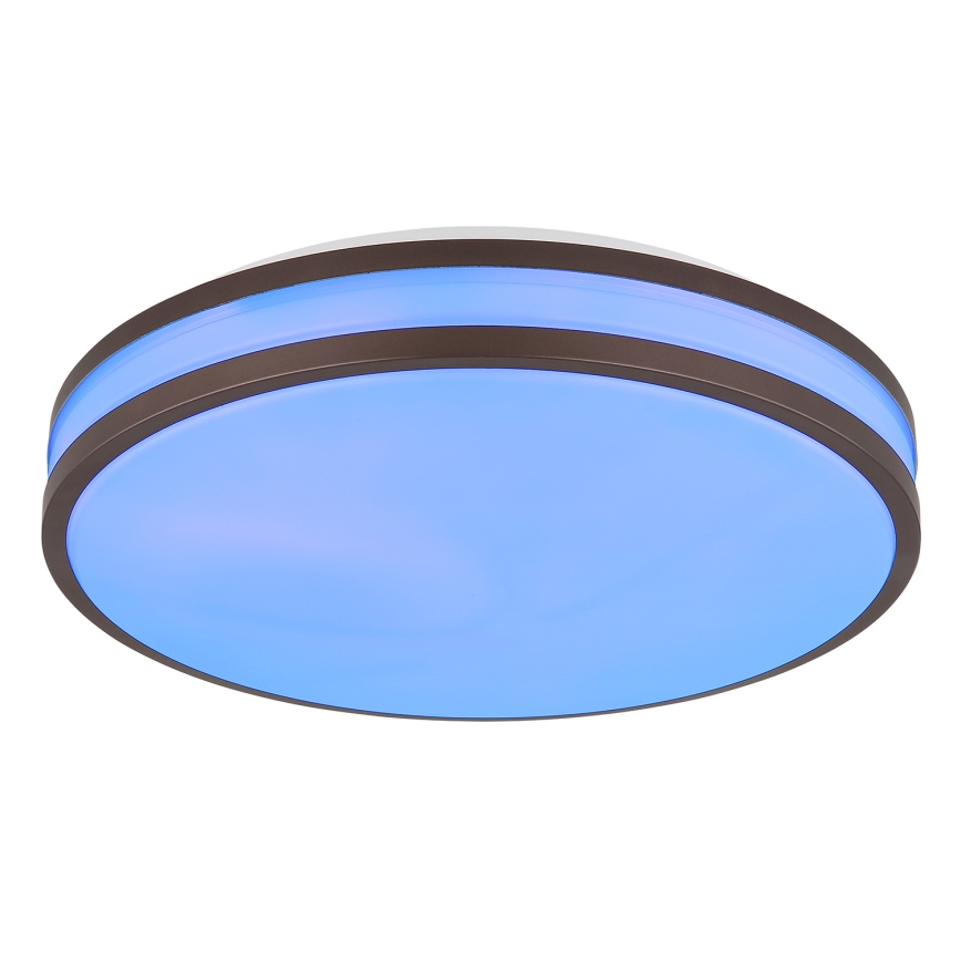 Globo - Plafón LED RGBW regulable LED/18W/230V 2700-6000K + control remoto