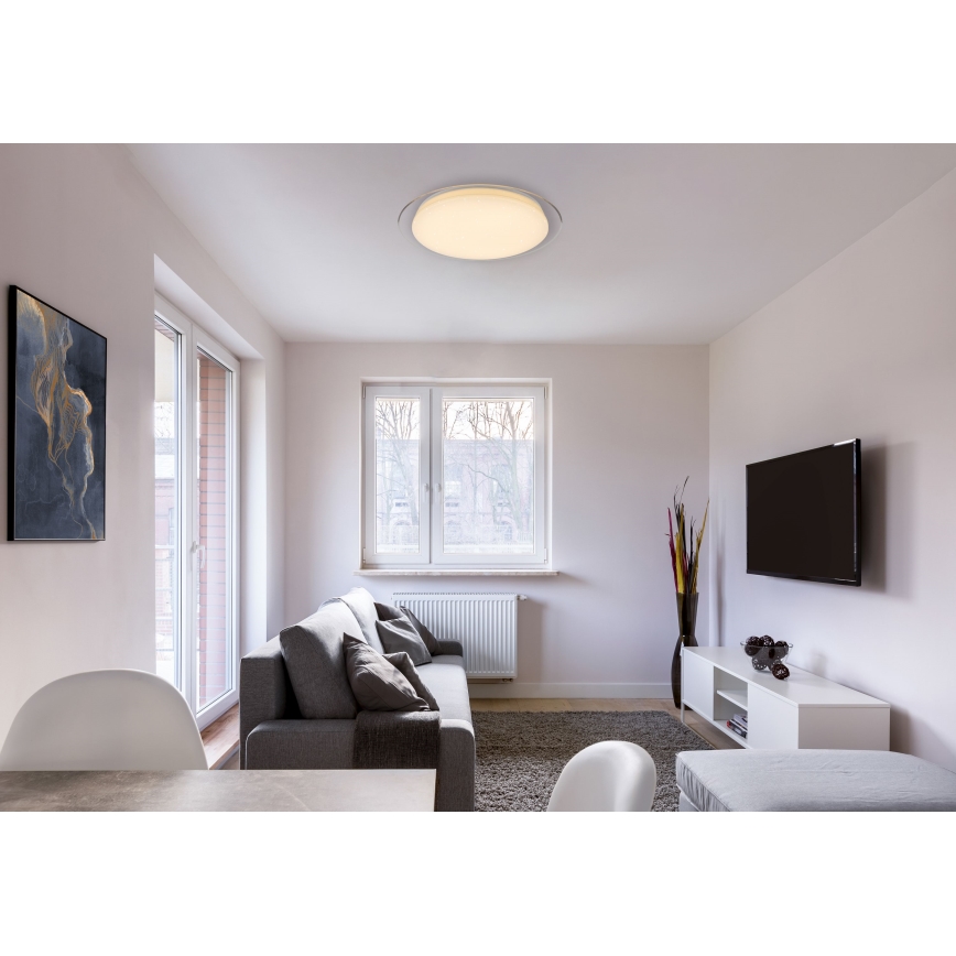 Globo - Plafón LED regulable LED/30W/230V 3000-6500K + control remoto