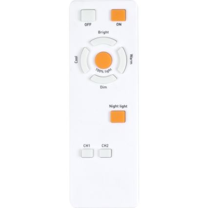 Globo - Plafón LED regulable LED/30W/230V 3000-6500K + control remoto