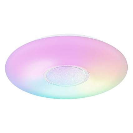 Globo - Plafón regulable RGBW LED/40W/230V 3000-6500K + mando a distancia