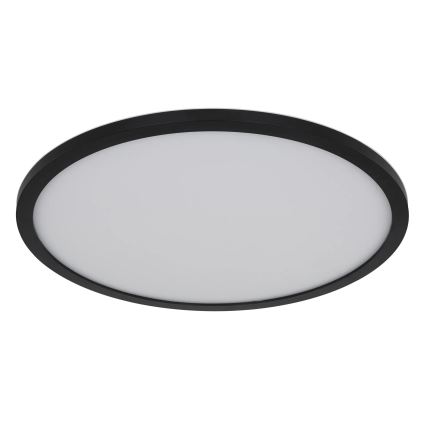 Globo - Plafón de baño LED RGB regulable LED/21W/230V 3000-6000K + control remoto IP44 negro