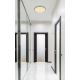 Globo - Luz de techo LED regulable para baño LED/24W/230V diá. 42 cm IP44 cromo