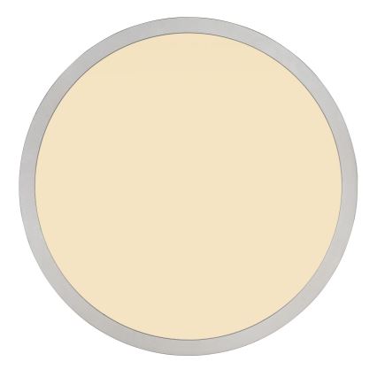 Globo - Luz de techo LED regulable para baño LED/24W/230V diá. 42 cm IP44 cromo mate