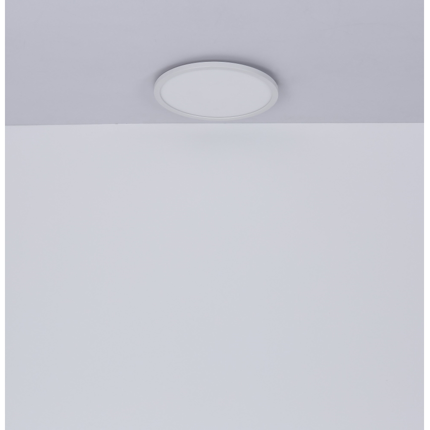 Globo - Luz de techo LED regulable para baño LED/24W/230V diá. 42 cm IP44 blanco