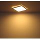 Globo - Luz de techo LED regulable para baño LED/18W/230V 29,4x29,4 cm IP44 negro