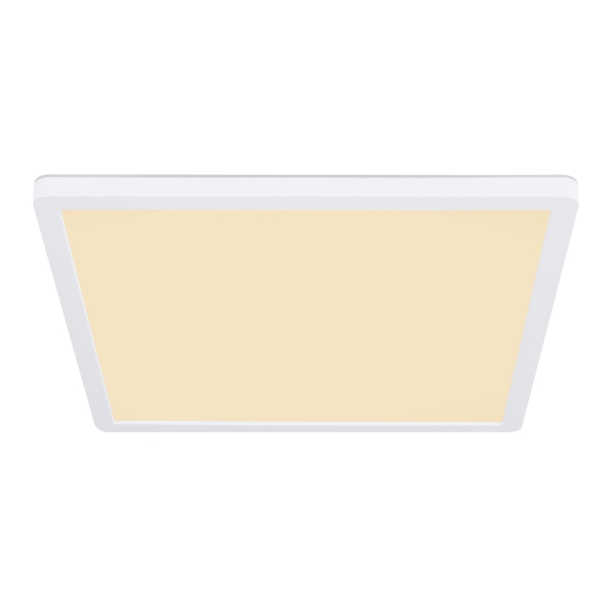 Globo - Luz de techo LED regulable para baño LED/18W/230V 29,4x29,4 cm IP44 blanco