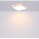 Globo - Luz de techo LED regulable para baño LED/18W/230V 29,4x29,4 cm IP44 blanco