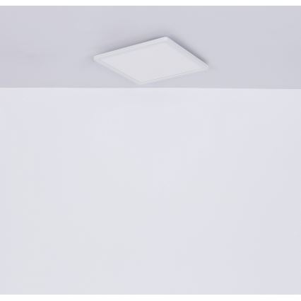 Globo - Luz de techo LED regulable para baño LED/18W/230V 29,4x29,4 cm IP44 blanco