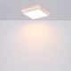 Globo - Plafón de baño LED regulable LED/24W/230V 42x42 cm IP44 blanco