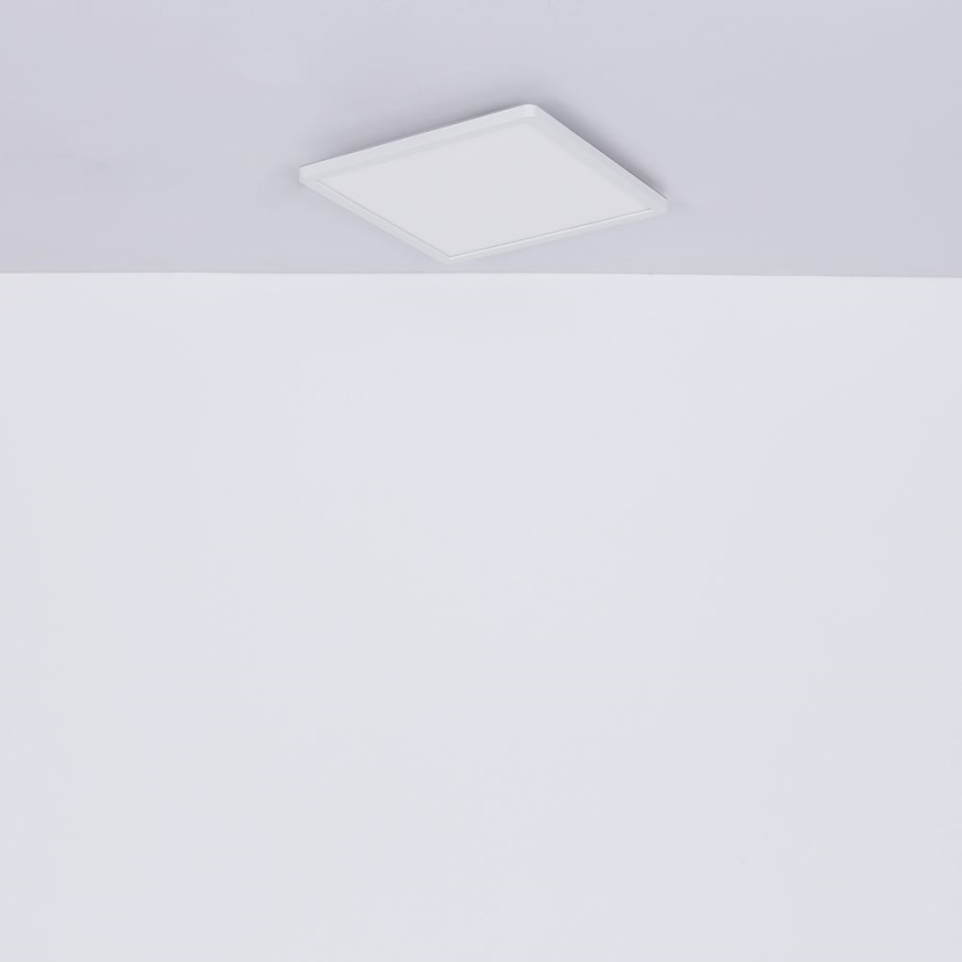 Globo - Plafón de baño LED regulable LED/24W/230V 42x42 cm IP44 blanco