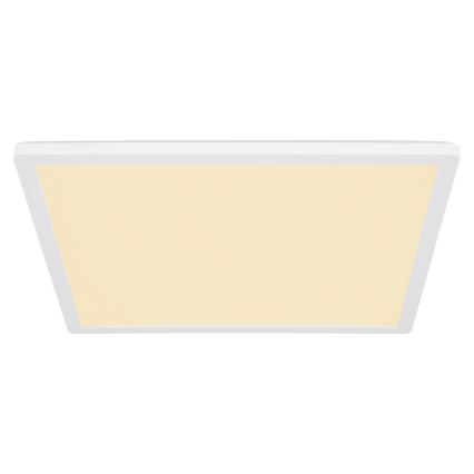 Globo - Plafón de baño LED regulable LED/24W/230V 42x42 cm IP44 blanco