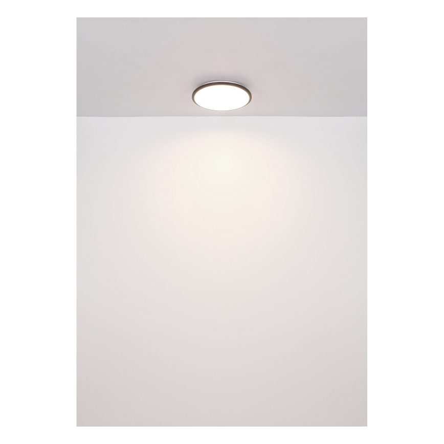 Globo - Plafón LED LED/18W/230V 4000K diá. 35 cm negro