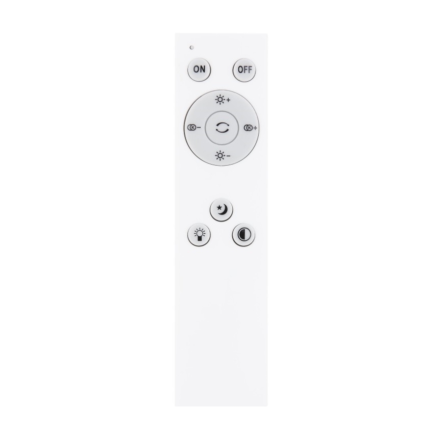 Globo - Plafón LED regulable LED/24W/230V + control remoto