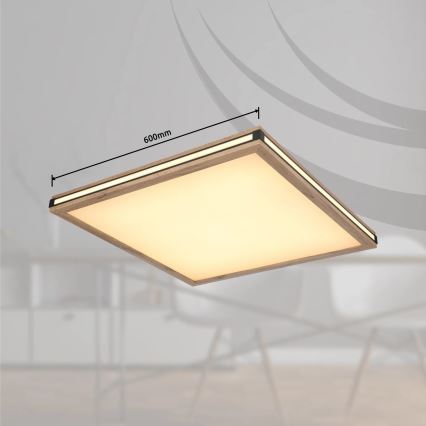Globo - Plafón LED regulable LED/36W/230V 3000K 60x60 cm