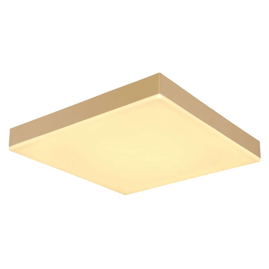 Globo - Plafón LED LED/18W/230V 30x30 cm dorado