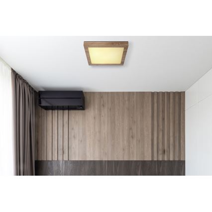 Globo - Plafón LED LED/16W/230V marrón