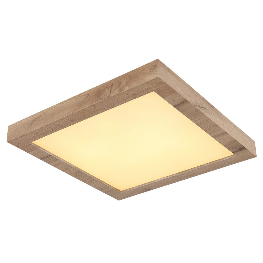 Globo - Plafón LED LED/16W/230V marrón