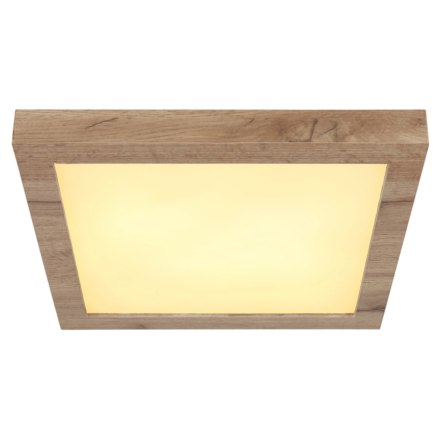 Globo - Plafón LED LED/16W/230V marrón