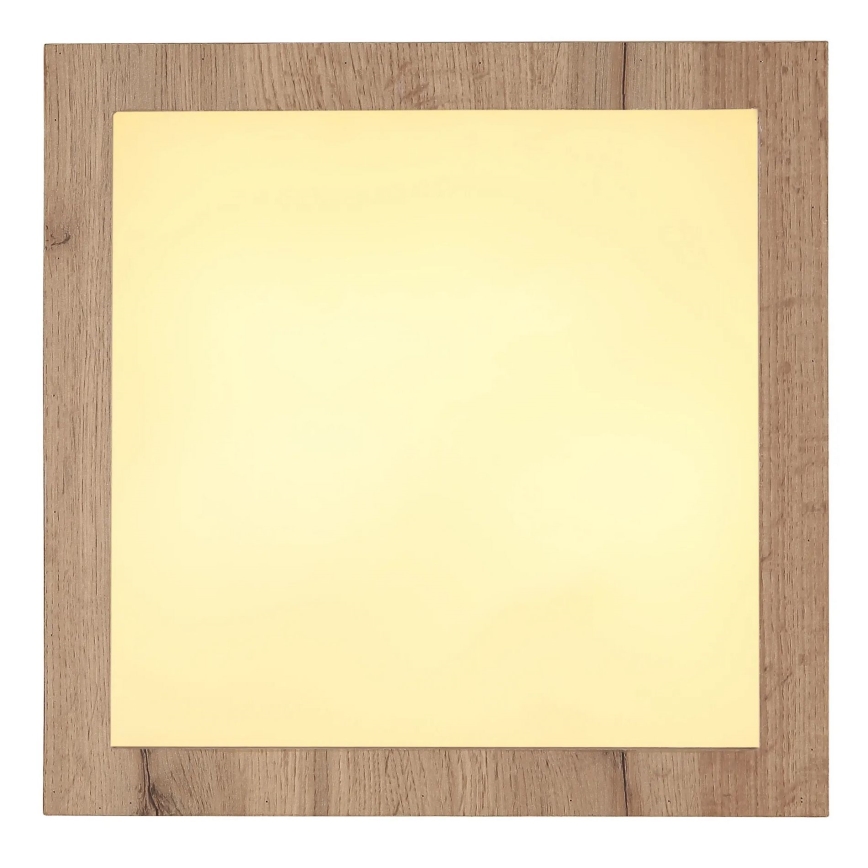 Globo - Plafón LED LED/16W/230V marrón
