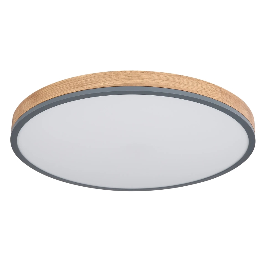 Globo - Plafón LED regulable LED/40W/230V 2700-6500K diá. 60 cm + control remoto marrón/gris