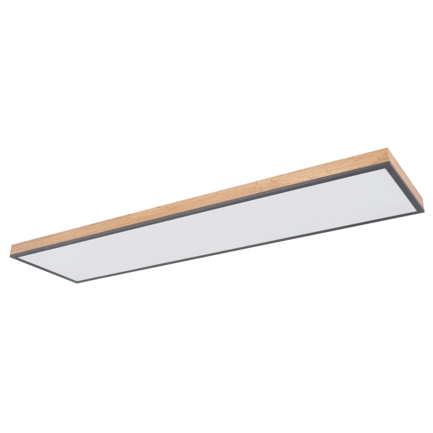Globo - Plafón LED regulable LED/36W/230V 2700-6500K + control remoto marrón/gris