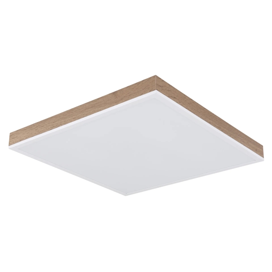 Globo - Plafón LED regulable LED/24W/230V 2700-6500K + control remoto marrón/blanco