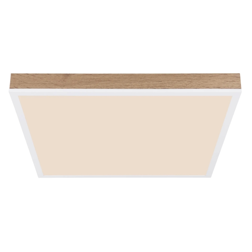 Globo - Plafón LED regulable LED/24W/230V 2700-6500K + control remoto marrón/blanco