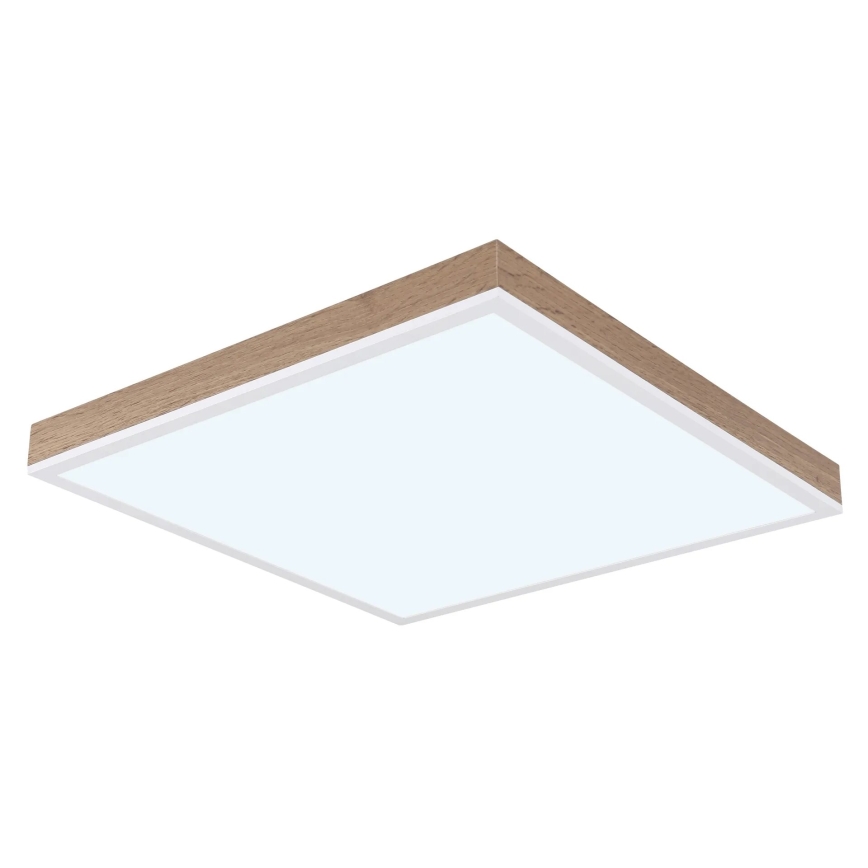 Globo - Plafón LED regulable LED/24W/230V 2700-6500K + control remoto marrón/blanco