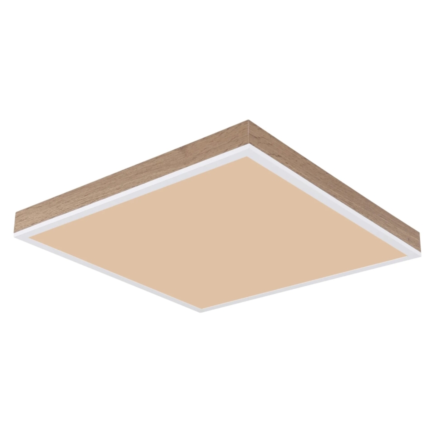 Globo - Plafón LED regulable LED/24W/230V 2700-6500K + control remoto marrón/blanco