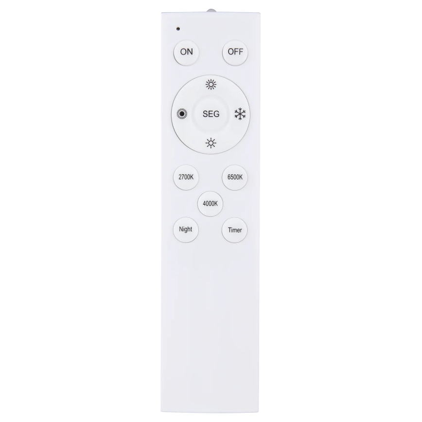 Globo - Plafón LED regulable LED/24W/230V 2700-6500K + control remoto marrón/blanco