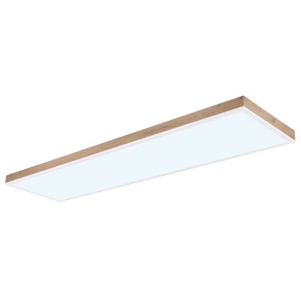 Globo - Plafón LED regulable LED/36W/230V 2700-6500K + control remoto marrón/blanco