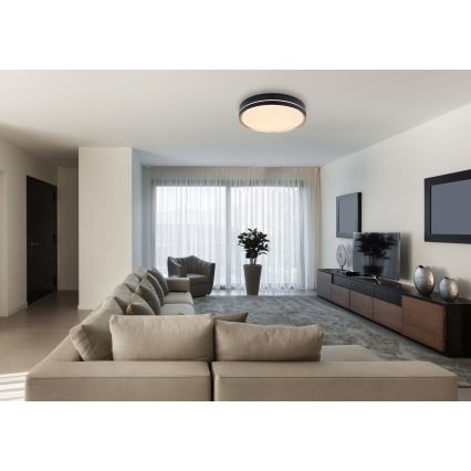 Globo - Plafón LED regulable LED/40W/230V 2700-6500K + control remoto