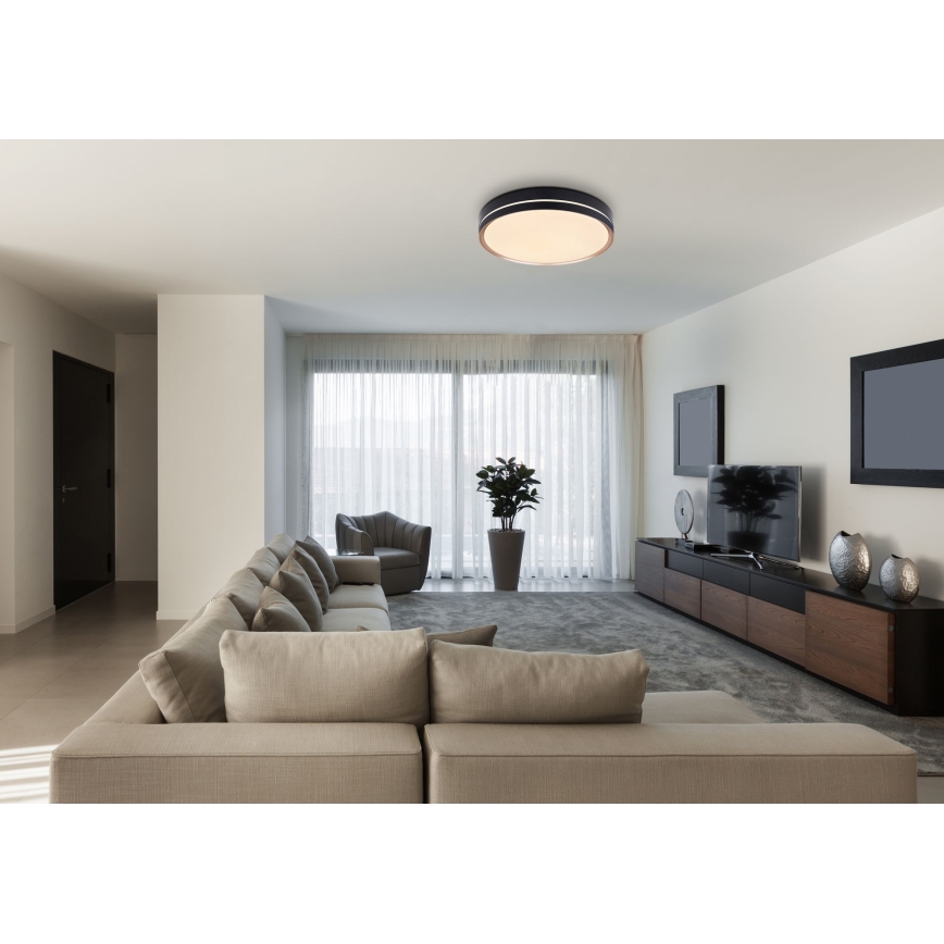 Globo - Plafón LED regulable LED/40W/230V 2700-6500K + control remoto