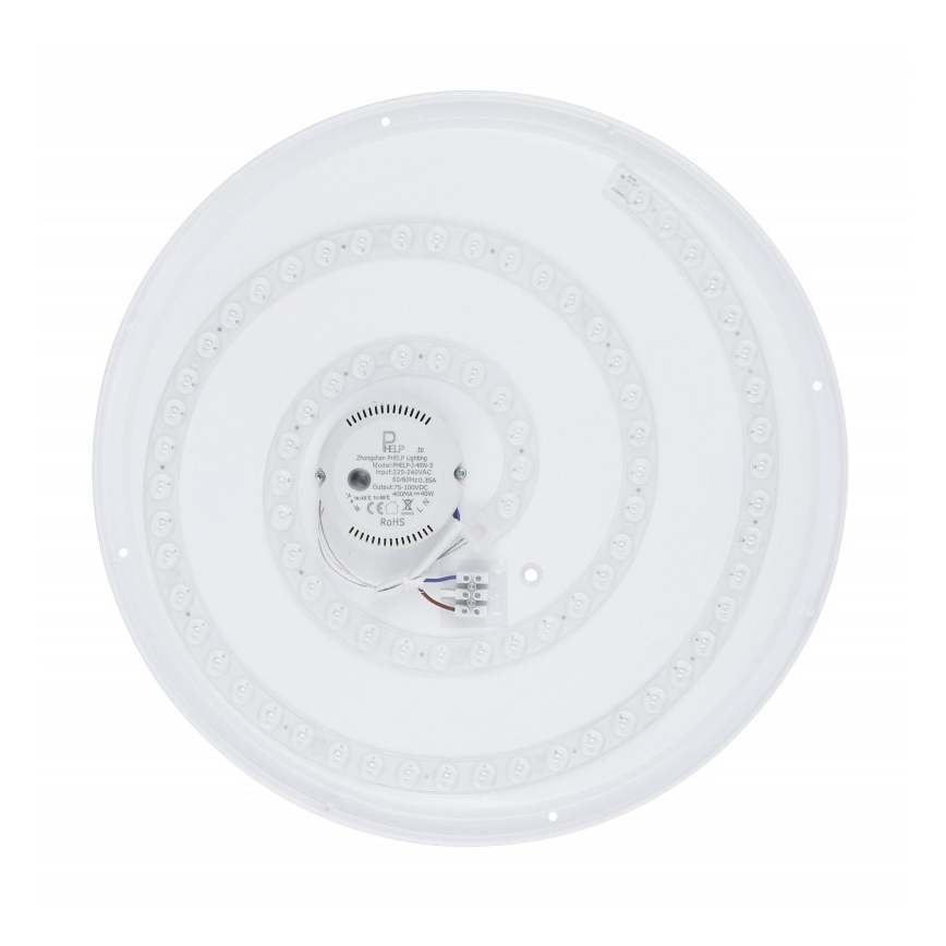 Globo - Plafón LED regulable LED/40W/230V 2700-6500K + control remoto