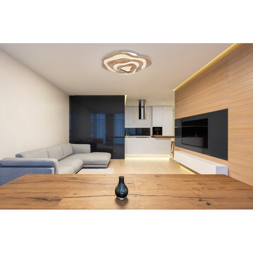 Globo - Plafón LED regulable LED/40W/230V 2700-6000K + control remoto