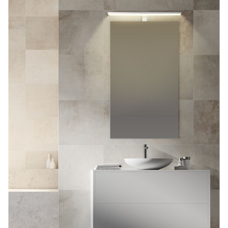 Globo - Iluminación LED para espejos de baño LED/12W/230V 60 cm IP44 cromo brillante