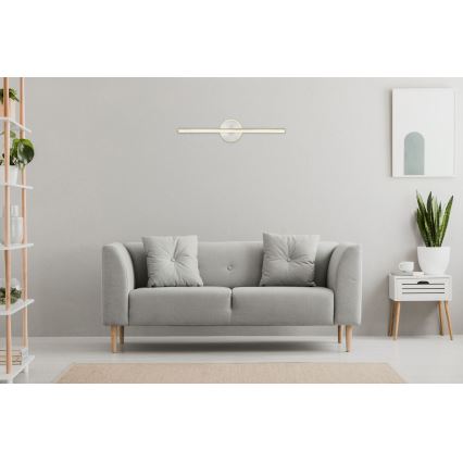 Globo - Iluminación LED para espejos de baño LED/10W/230V 60,8 cm IP44 cromo brillante