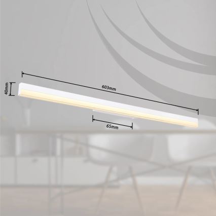 Globo - Aplique LED LED/18W/230V 3000/6000K 80 cm blanco