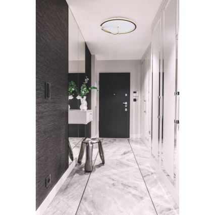 Globo - Plafón LED regulable RODAN LED/50W/230V 3000-6000K + control remoto