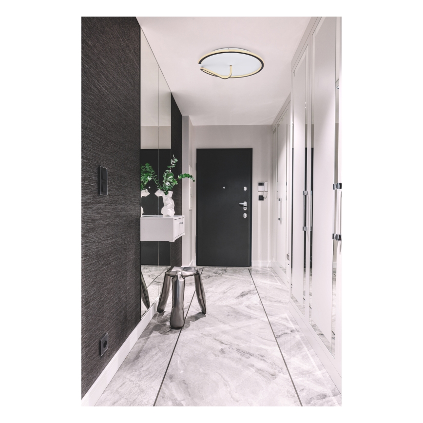 Globo - Plafón LED regulable RODAN LED/50W/230V 3000-6000K + control remoto