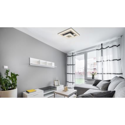 Globo - Plafón LED regulable LED/50W/230V 2700-6000K + control remoto