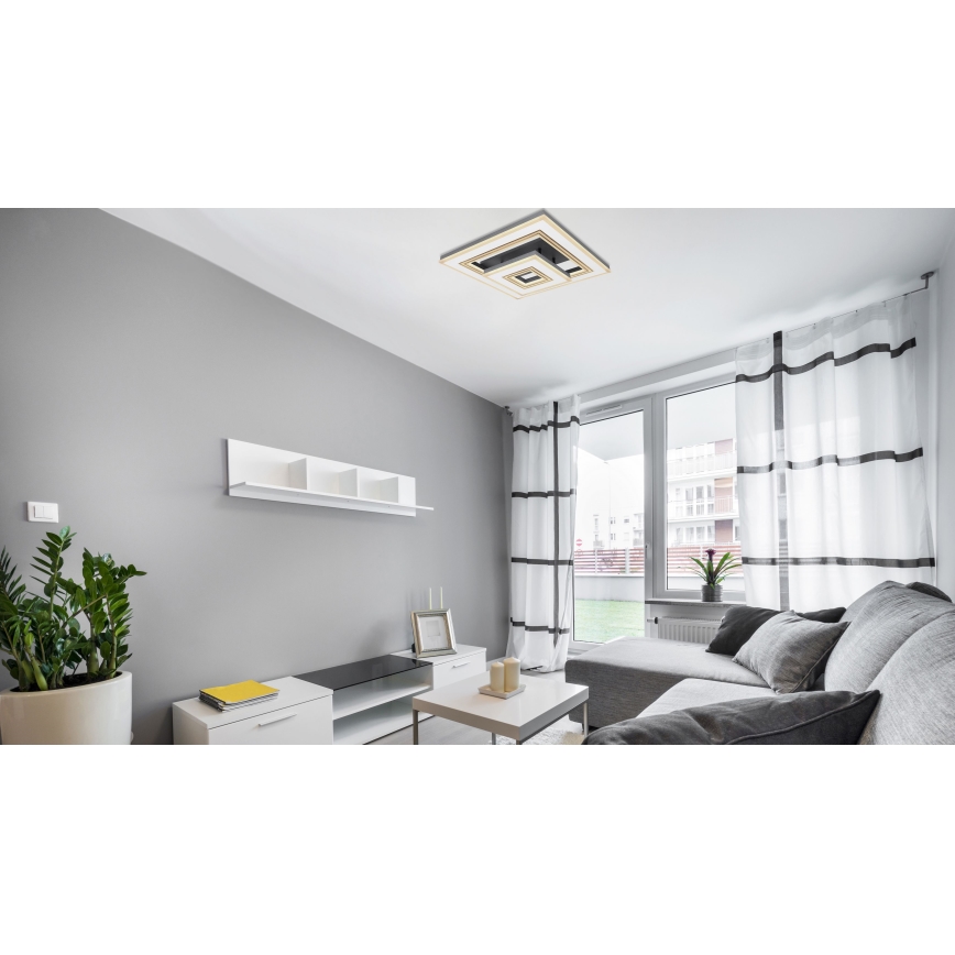Globo - Plafón LED regulable LED/50W/230V 2700-6000K + control remoto