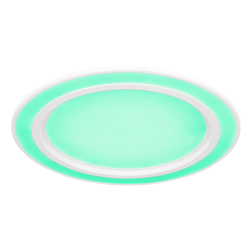 Globo - LED RGB Plafón regulable LED/15W/230V + LED/15W + control remoto