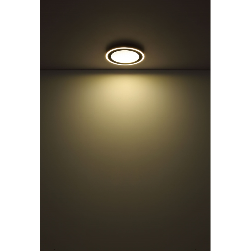 Globo - Plafón LED LED/24W/230V 4000K diá. 34 cm negro
